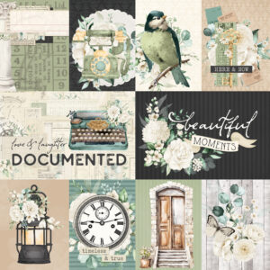 Simple Stories Simple Vintage Timeless Harmony 12X12 3X4/4X6 Elements