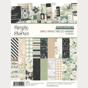 Simple Stories Simple Vintage Timeless Harmony 6X8 Pad