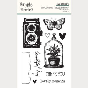 Simple Stories Simple Vintage Timeless Harmony Stamps Lovely Moments