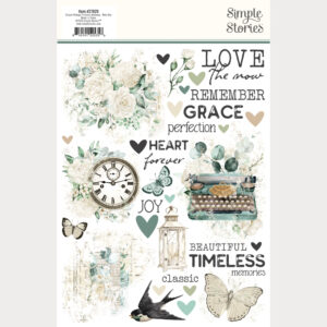 Simple Stories Simple Vintage Timeless Harmony Rub Ons