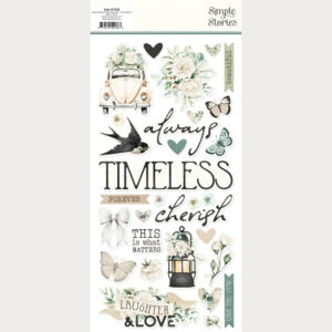 Simple Stories Simple Vintage Timeless Harmony Foam Stickers