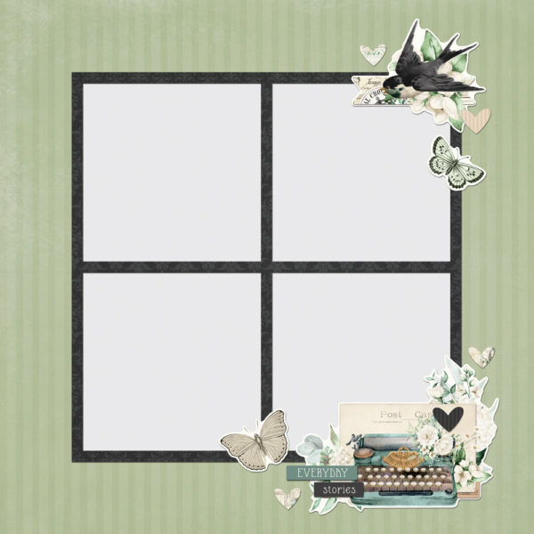 Simple Stories Simple Vintage Timeless Harmony Simple Pages Page Pieces