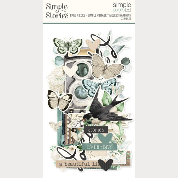 Simple Stories Simple Vintage Timeless Harmony Simple Pages Page Pieces