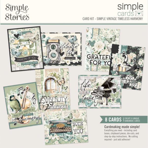 Simple Stories Simple Vintage Timeless Harmony Simple Cards Card Kit