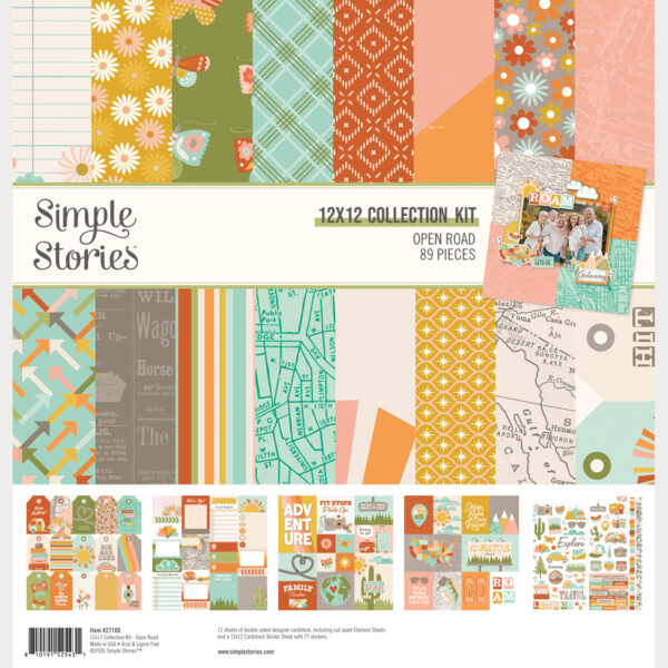 Simple Stories Open Road Collection Kit