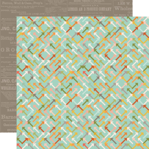 Simple Stories Open Road 12X12 Map It Out!