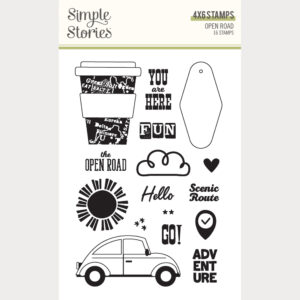 Simple Stories Open Road Stamps