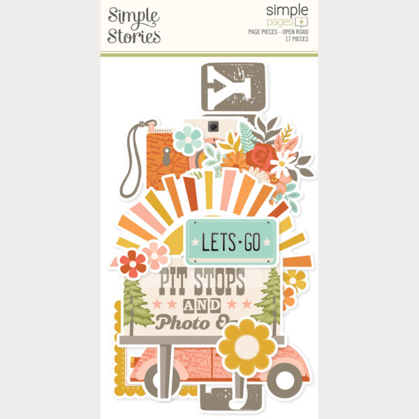 Simple Stories Open Road Simple Pages Page Pieces