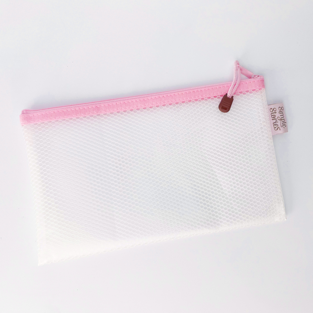Simple Stories Simple Stories Craft Storage Pouch Small Pink