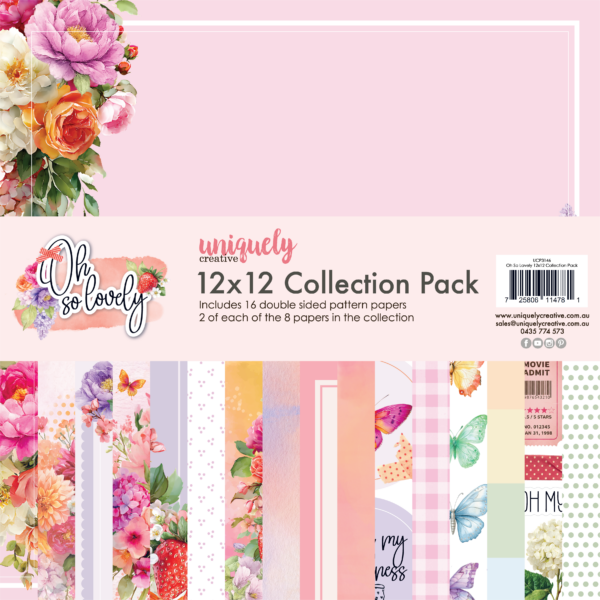 Uniquely Creative Oh So Lovely 12X12 Collection Pack