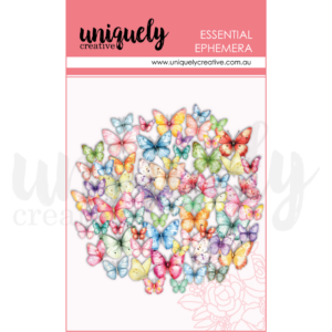 Uniquely Creative Oh So Lovely Colourful Butterflies Ephemera