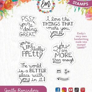 Emily Moore Designs Stamp Gentle Reminders Set