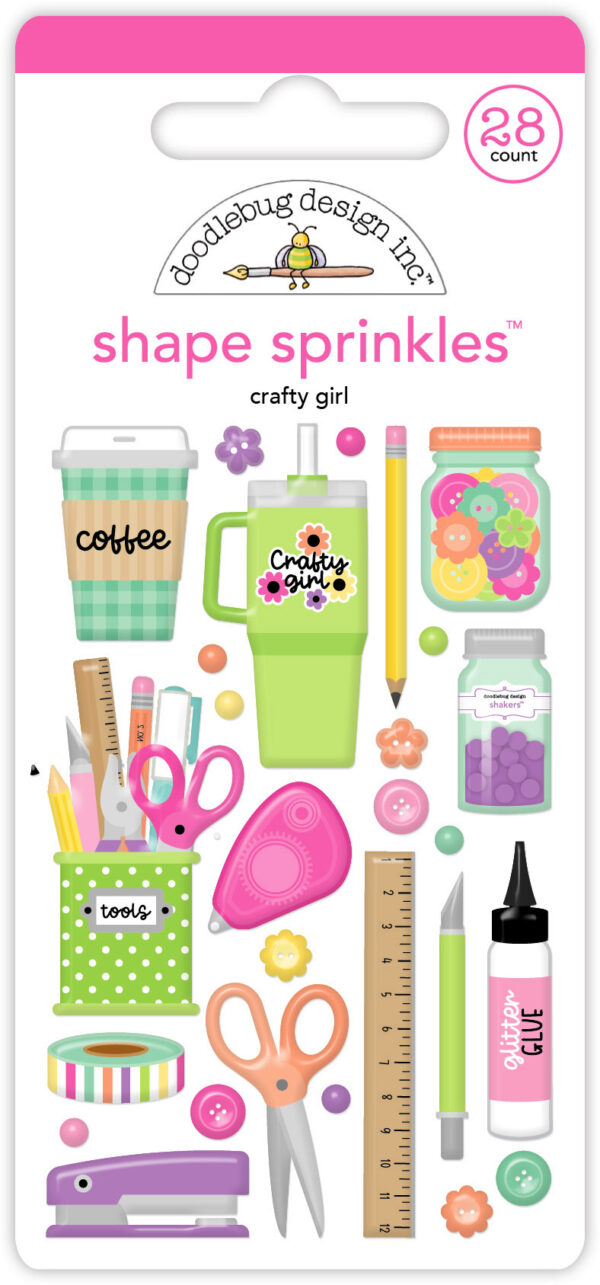 Doodlebug Color Me Crafty Sprinkles Crafty Girls Doodlebug Color Me Crafty Sprinkles Crafty Girls