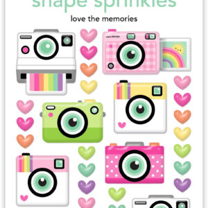 Doodlebug Color Me Crafty Sprinkles Love the Memories