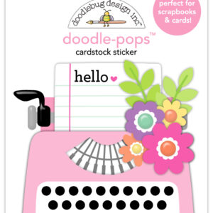 Doodlebug Color Me Crafty Doodlebug-pop Just A Note