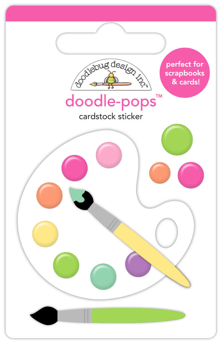 Doodlebug Color Me Crafty Doodlebug-pop Color Me Happy