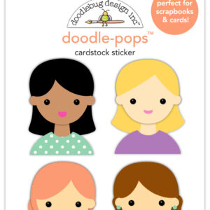 Doodlebug Color Me Crafty Doodlebug-pop Bff's