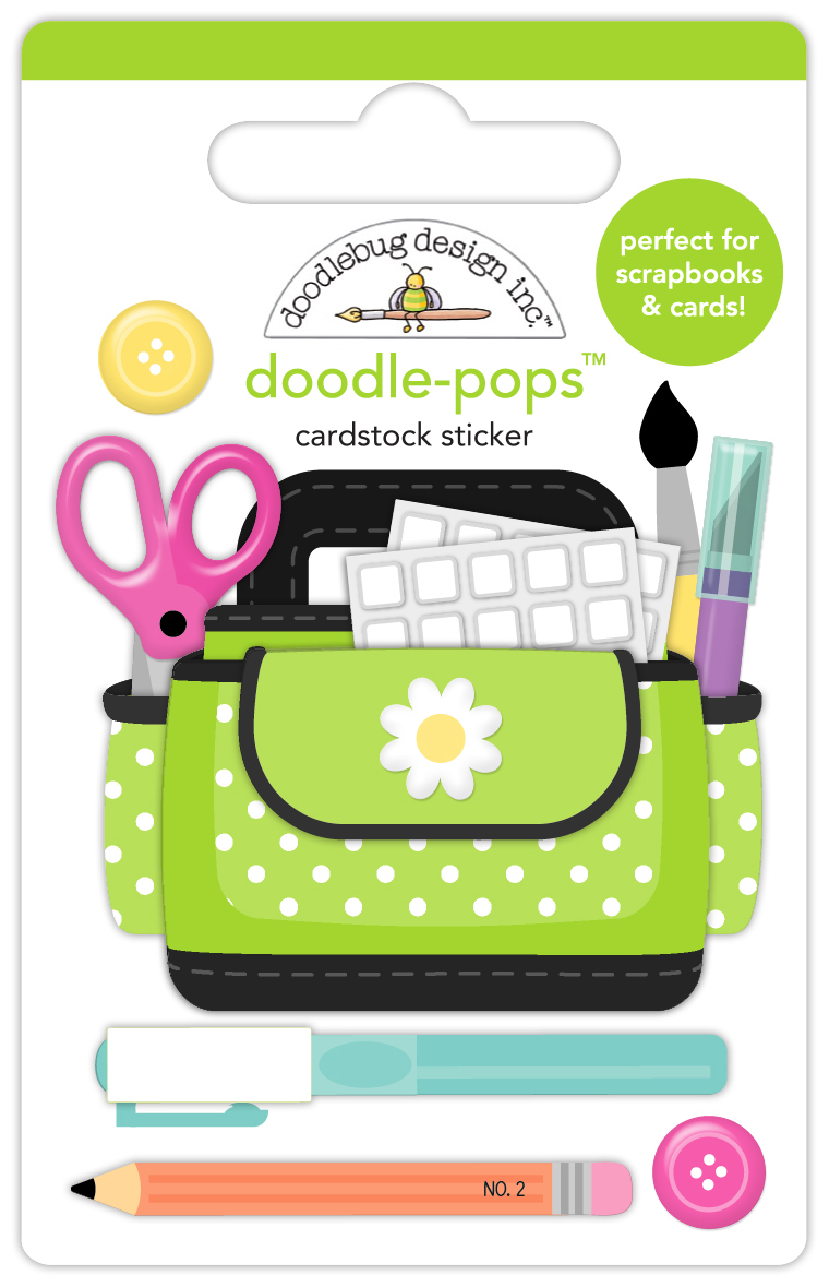 Doodlebug Color Me Crafty Doodlebug-pop Crafty Girl