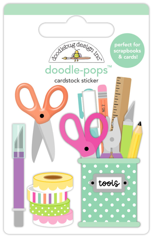 Doodlebug Color Me Crafty Doodlebug-pop Tools of the Trade Doodlebug Color Me Crafty Doodlebug-pop Tools of the Trade