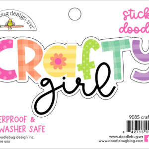 Doodlebug Crafty Girl Sticker Doodlebugs