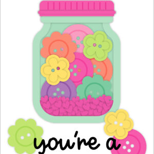Doodlebug Die You're A Treasure