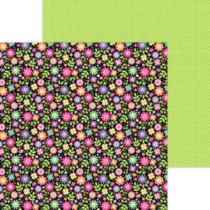 Doodlebug Color Me Crafty 12X12 Garden Girl