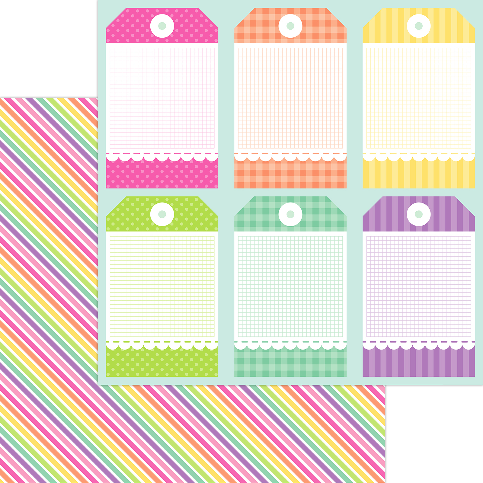 Doodlebug Color Me Crafty 12X12 Colorway