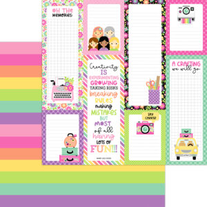 Doodlebug Color Me Crafty 12X12 Crafty Colors