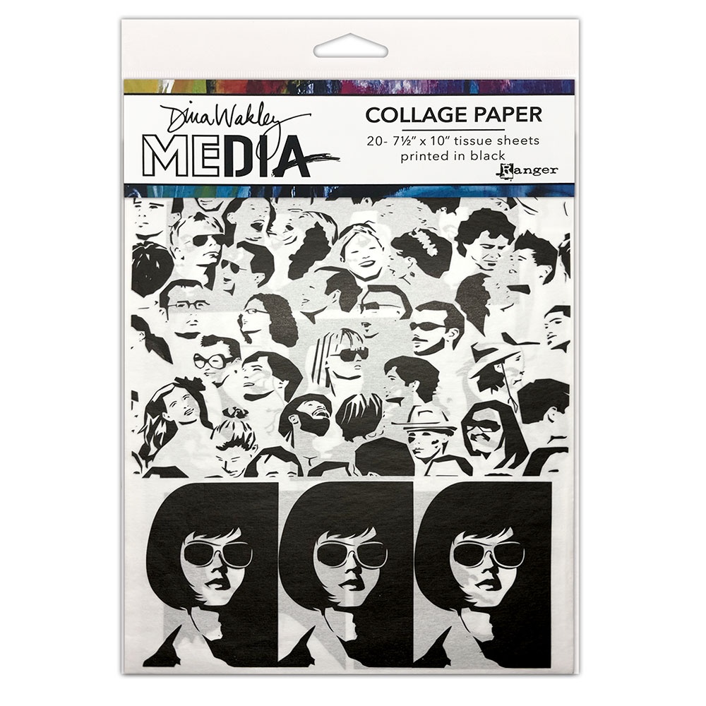 RANGER DINA WAKLEY BOLD COLLAGE PAPER
