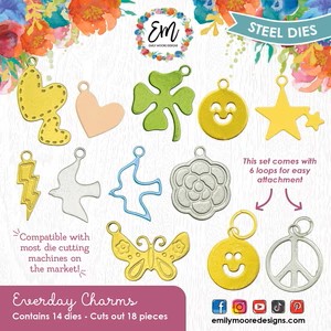 EMILY MOORE DIE EVERYDAY CHARMS