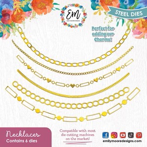EMILY MOORE DIE NECKLACES