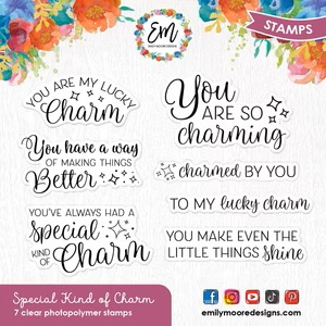 EMILY MOORE STAMP SPECIAL KIND OF CHARM