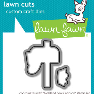 Lawn Fawn Highland Cows! Add-on Dies