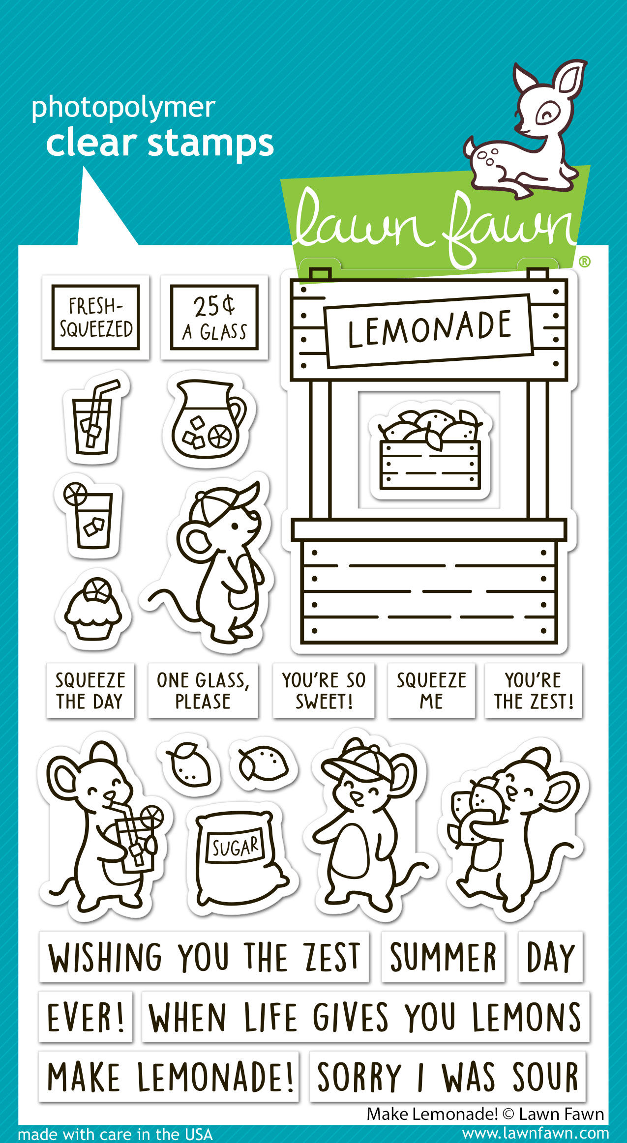 Lawn Fawn Make Lemonade!