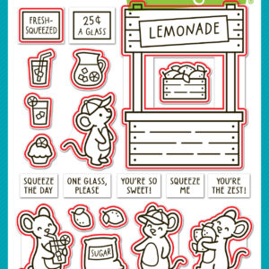 Lawn Fawn Make Lemonade! Dies