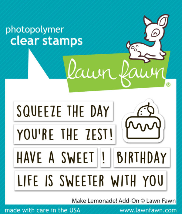 Lawn Fawn Make Lemonade! Add-on