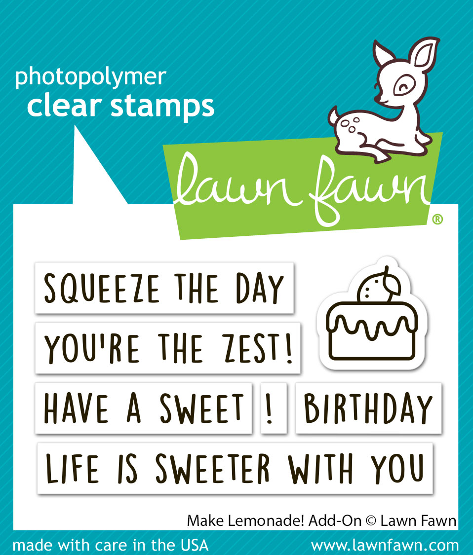 Lawn Fawn Make Lemonade! Add-on