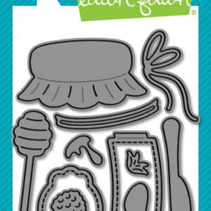Lawn Fawn Build-a-drink Mason Jar Jam and Honey Add-on Dies
