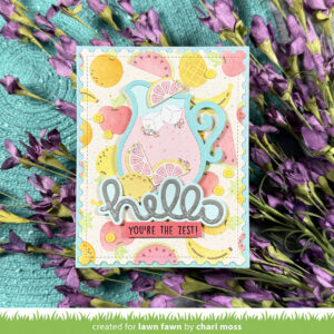 Lawn Fawn Scripty Hello Outline Add-on Dies