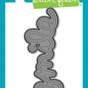 Lawn Fawn Scripty Smile Outline Add-on Dies