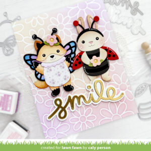 Lawn Fawn Scripty Smile Outline Add-on Dies