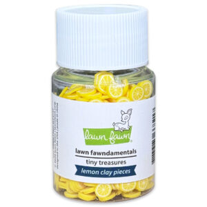 Lawn Fawn Tiny Treasures - Lemon Clay Pieces