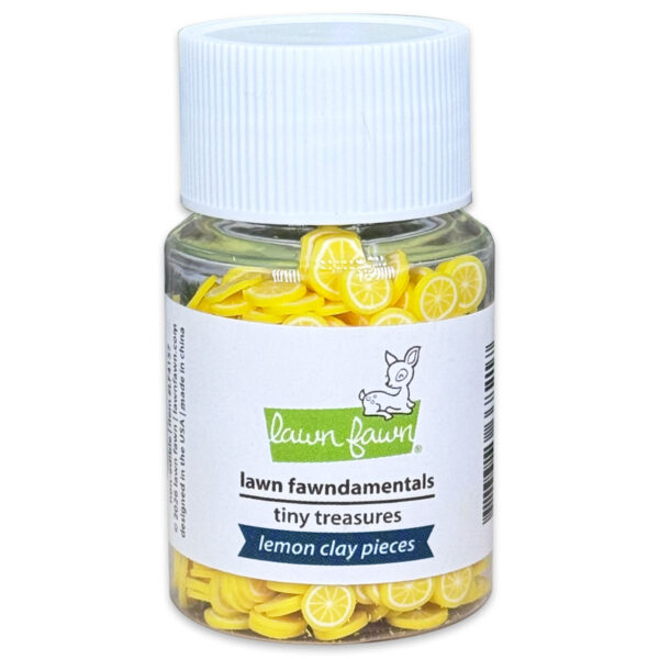 Lawn Fawn Tiny Treasures – Lemon Clay Pieces Lawn Fawn Tiny Treasures - Lemon Clay Pieces
