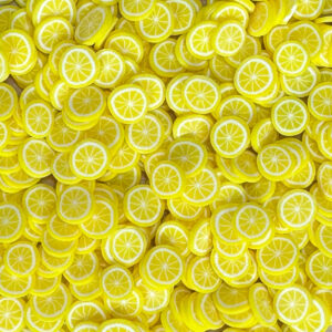 Lawn Fawn Tiny Treasures - Lemon Clay Pieces