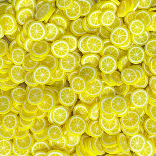 Lawn Fawn Tiny Treasures - Lemon Clay Pieces