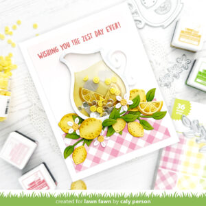 Lawn Fawn Tiny Treasures - Lemon Clay Pieces