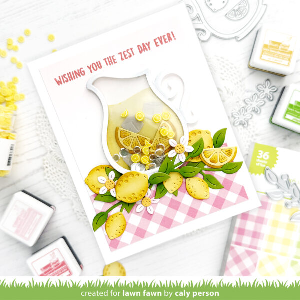 Lawn Fawn Tiny Treasures - Lemon Clay Pieces