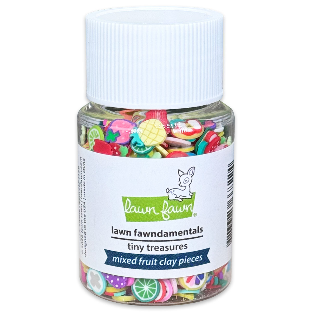 Lawn Fawn Tiny Treasures - Mixed Fruit Clay Pieces