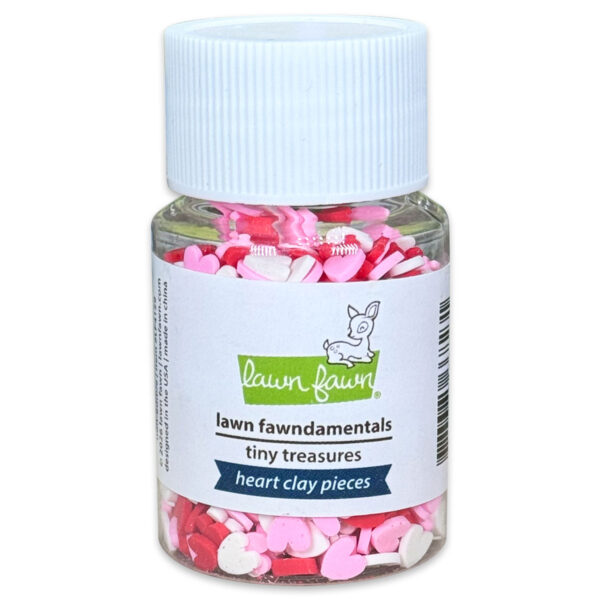 Lawn Fawn Tiny Treasures - Heart Clay Pieces Lawn Fawn Tiny Treasures - Heart Clay Pieces