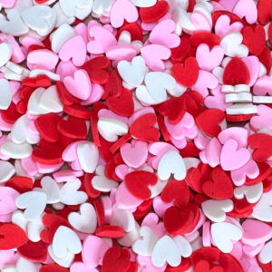 Lawn Fawn Tiny Treasures - Heart Clay Pieces